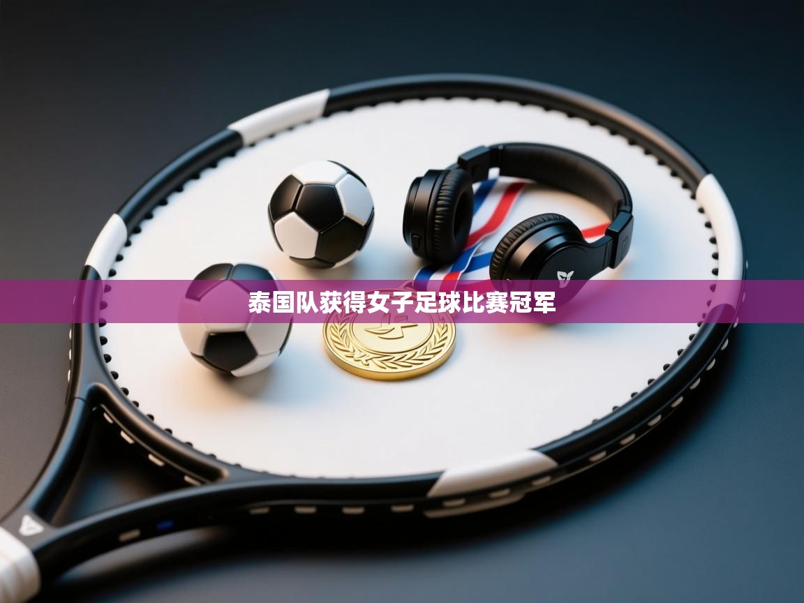 泰国队获得女子足球比赛冠军 第1张